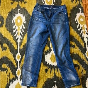 Seven Women's Blue Jeans streaks of Silver